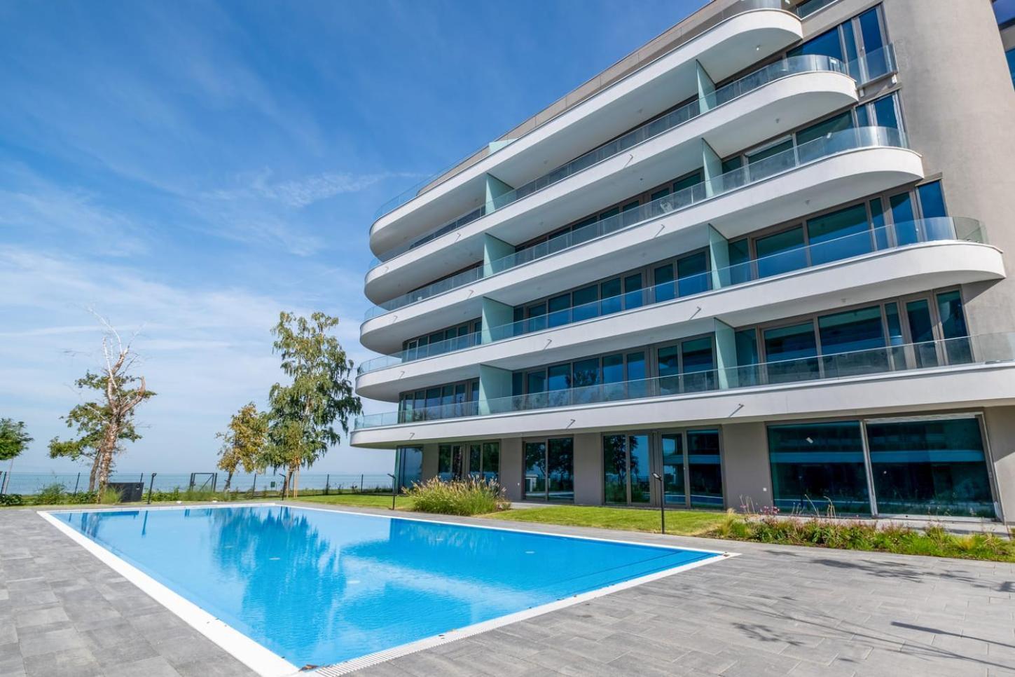 Myflat Wave Luxury 44 Suite 시오포크 외부 사진